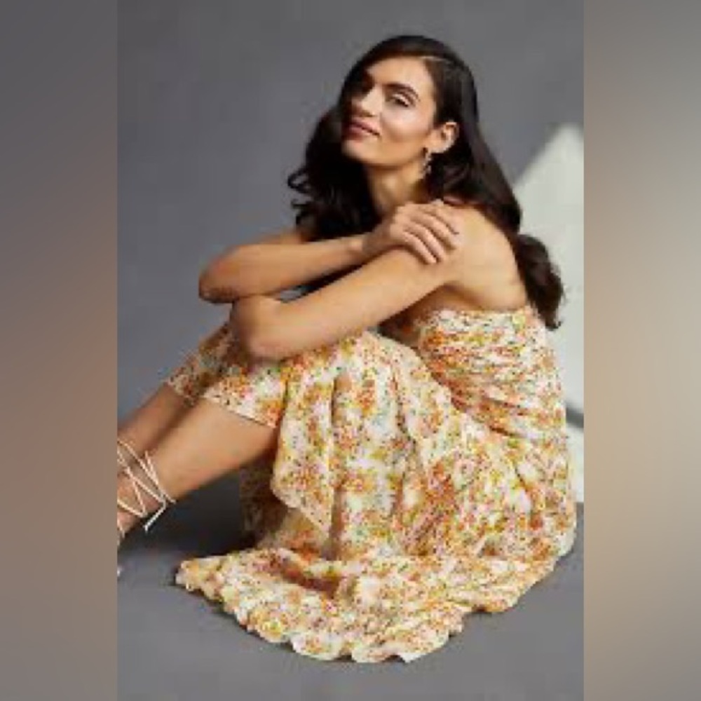 Shoshanna Midnight Remy Dress Anthropologie - Picture 15 of 15